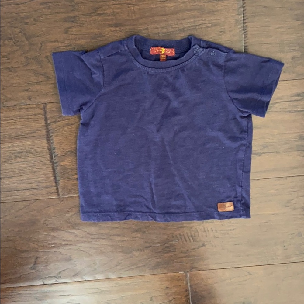 7 for all mankind baby tee shirt - 24 months
